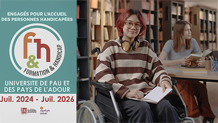 L'UPPA (Pau), une des six universités inclusives démonstratives 